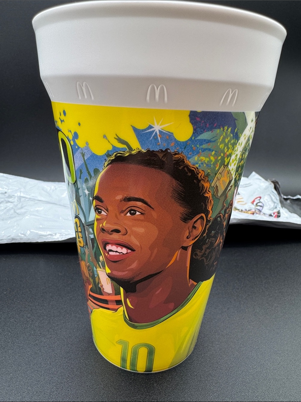 FIFA World Cup Ronaldinho collectors cup from McDonald’s